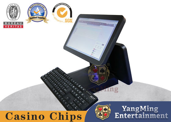 Máy tính hiển thị hai mặt Tất cả trong một Casino Baccarat Poker Game Management System