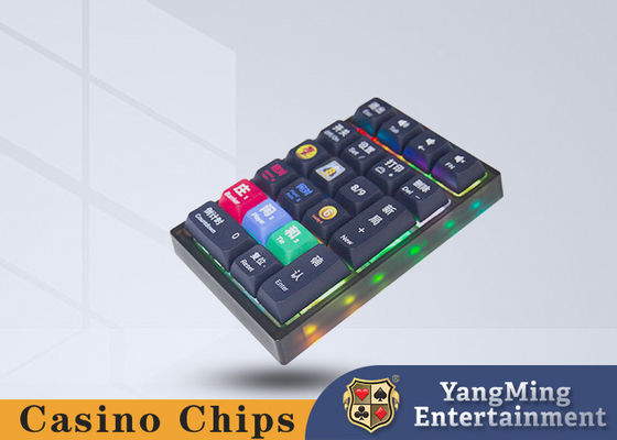Casino Baccarat Phần mềm Bàn phím không dây 2.4G Bluetooth 21 phím Nhập tự động cơ học Bàn phímni Bàn phím