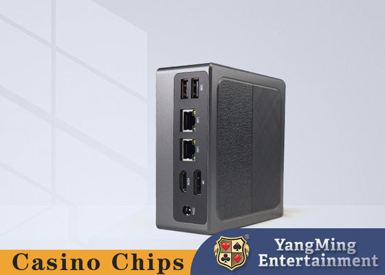 Black Aluminum Baccarat Phần mềm Máy tính Poker Host System Máy tính nhỏ gọn