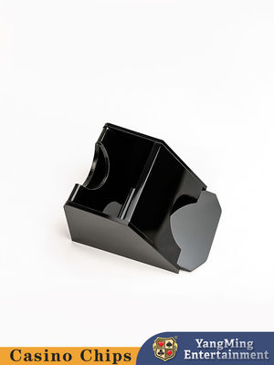 Đen 1-2 cặp của người bán thẻ Poker, Black Jack Baccarat Acrylic thẻ người bán giày