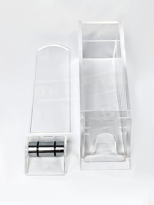 Casino nâng cấp Bàn 8 Deck Frosted Acrylic Poker Card Dealer Shoe