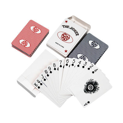 310g Đức Blackchip Casino Poker Thẻ tùy chỉnh hai màu thiết kế Baccarat Dragon Tiger Poker Thẻ bàn trò chơi