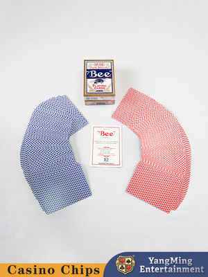 310g nhập khẩu Đỏ xanh ong đen Core Poker Card Baccarat Bàn cờ bạc Dedicated Playing Card