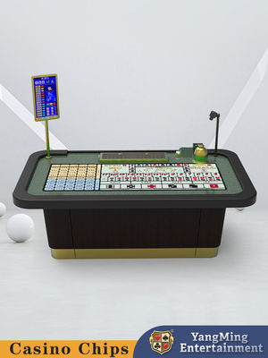 Gold Electric Control Sic Bo Bàn chơi cờ bạc VIP Lounge Bàn chơi poker đèn LED tùy chỉnh