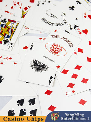 Tùy chỉnh nhập khẩu Black Core Thẻ chơi Baccarat Poker Game Bàn Thẻ chơi