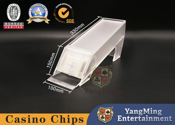 8 Deck Of Playing Cards Thẻ nhựa Acrylic Frosted Casino Bàn giao dịch tùy chỉnh