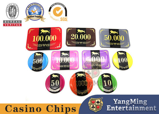Nhà máy cung cấp độ dày 3,3mm chuyên nghiệp Poker ánh sáng UV với vỏ nhôm bảo mật