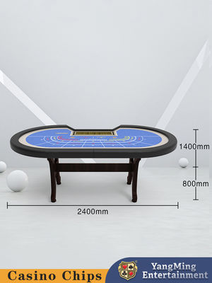Spot Direct Baccarat 8 Folding Poker Table Table Giải trí và giải trí Câu lạc bộ Poker Game Table