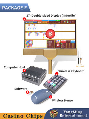 Kết quả trò chơi 3 trong 1 mới ra mắt Hệ thống phần mềm Baccarat Poker Game Live Stand-Alone System Software
