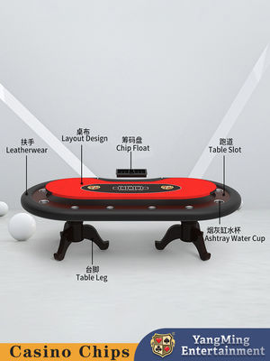 Đồ chơi cá nhân Solid Wood Tiger Leg Poker Table giải trí Poker Game Texas Tournament Special Table