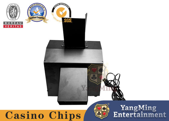 Máy đánh bài tự động đen Shredder Casino Poker Máy đánh bài bị hỏng Máy ném bài Poker Kneader
