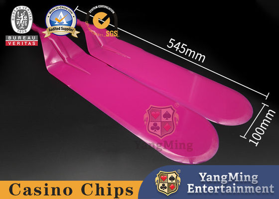 Thẻ đánh bạc Texas Holdem Xẻng nhựa PVC nhỏ cho sòng bài xì phé