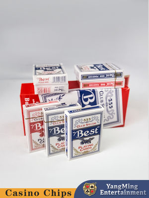 Casino Poker Cards Poker Club Blue core Paper Gambling Club Trò chơi trên bàn Chơi bài