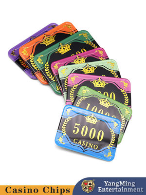 Nhà máy chuyên nghiệp cảm giác mới 14g 2 màu nhãn dán Chips Poker Monte Carlo