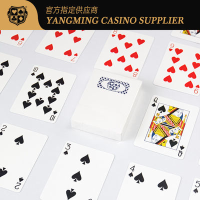 Giải trí Black Core Poker Cardboard Casino Poker Game Bàn Chơi Thẻ