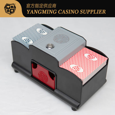 2 Deck Of Battery-Powered Dual-Purpose Poker Shuffler Baccarat Texas Giải trí Game Table Shuffler