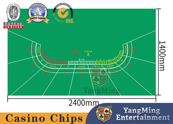 Texas Holdem Poker Casino Sòng bạc Bố cục trên bàn Khăn trải bàn giải trí chống cháy