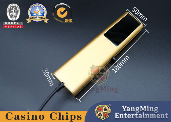 Xây dựng được chứng nhận tùy chỉnh vàng cờ bạc UV chip kiểm tra RFID chip poker màu tím ánh sáng an ninh Core Detector