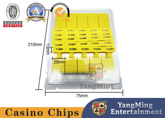 Acrylic Free Card Box Custom Coded Lock Buckle Nhà sản xuất Custom Ba màu tùy chọn Spot bán buôn Thẻ bỏ rơi Box Card Coded Lock