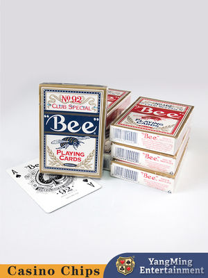 Câu lạc bộ đánh bạc Đức 310g Sòng bài chơi bài Sòng bạc đỏ hoặc xanh Sòng bạc số 92 Thẻ chơi ong