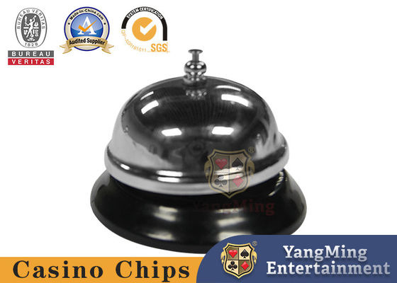 Trò chơi bài xì phé 60 - 80mm Kim loại tùy chỉnh Chuông gọi Chứng nhận của SGS