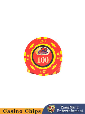 12g Iron Core Clay Poker Chip Texas Casino Poker Table Game Chip Set