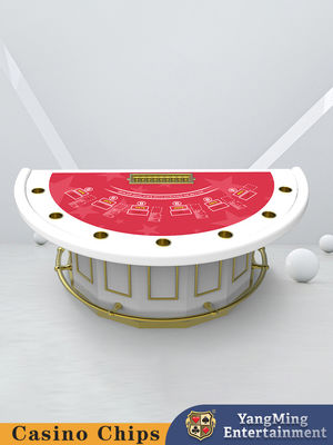 Nhà máy Sản phẩm nửa vòng bảo vệ quán bar Blackjack bàn giải trí Câu lạc bộ giải trí Poker Game Table