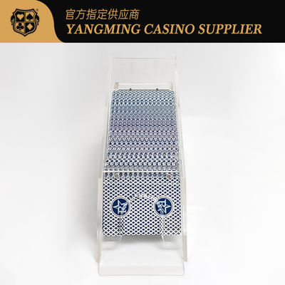 Sản phẩm bán buôn 8 đôi giày bán hàng Acrylic trong suốt Giày bán hàng Baccarat Poker Table Game