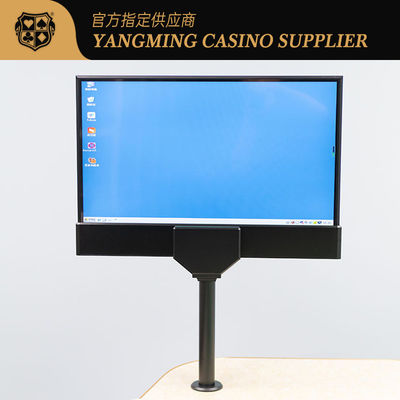 27'' Đen màn hình hai mặt Bàn Poker Baccarat Hệ thống giải thưởng màn hình hiển thị siêu mỏng