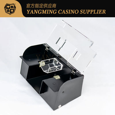 All Black Card Shuffler 2 bộ tự động Texas Hold'Em Poker phụ kiện