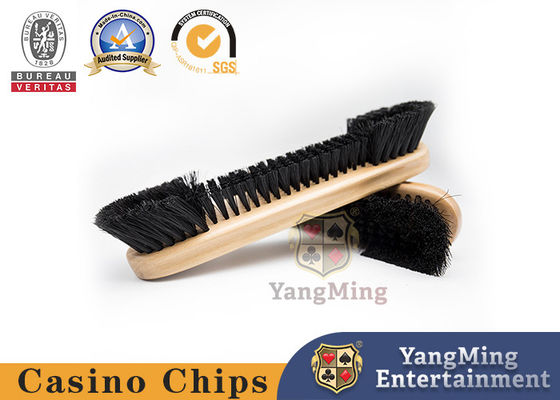 Tùy chỉnh ban đầu Gỗ màu Sòng bạc Làm sạch Bàn chải Đánh bạc Đánh bài không thấm nước
