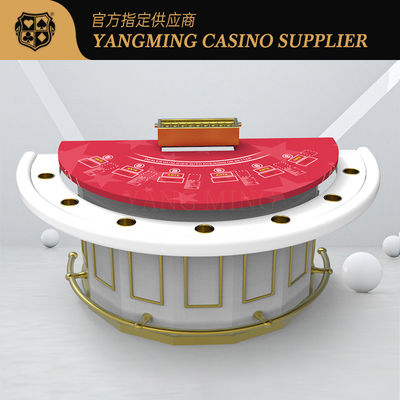 Thư ký bán vòng Bar bảo vệ Blackjack bàn giải trí và giải trí Câu lạc bộ Poker Game Table