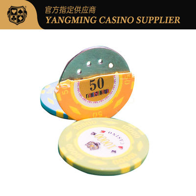 600 miếng Texas Clay Patch Chip Set Texas Casino Poker Game Countertop Chip Set