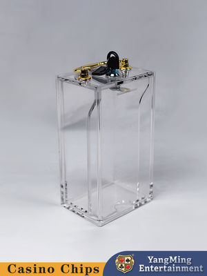 Acrylic Khóa 8 Deck Thẻ Box Baccarat Casino Game Bàn Bàn Bàn Bàn Bàn Bàn Bàn Bàn Bàn