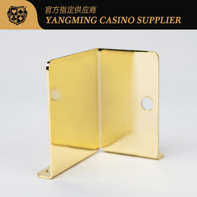Casino Custom 8 Deck Poker Plated Metal Poker Discard Holder Texas Baccarat Poker Game Tabletop Discard Holder Các trò chơi poker trên bàn