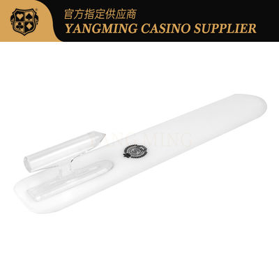 Nhà máy tùy chỉnh Logo Bạch Poker Card Shovel Casino Baccarat Poker Game Card Shovel