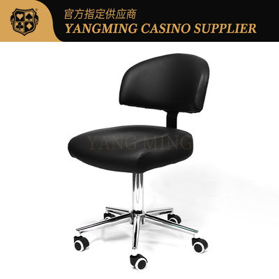 ghế đại lý da màu đen mới sòng bạc Baccarat trò chơi bàn Poker ghế đại lý