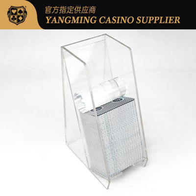 Địa điểm bán buôn toàn bộ thông minh Acrylic Thể giữ loại bỏ cho Baccarat cờ bạc câu lạc bộ trò chơi poker