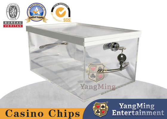 Nhà máy tùy chỉnh Thẻ chơi đồ sang trọng Thẻ Acrylic đầy đủ minh bạch hộp gửi thẻ di động