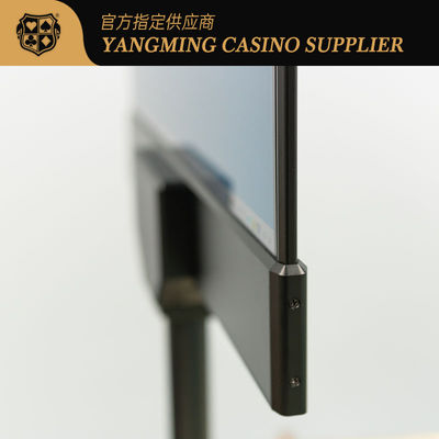 Phần mềm bàn sòng bạc Baccarat 27 inch siêu mỏng với màn hình hiển thị hai mặt bằng vàng