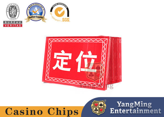 Sòng bạc Acrylic Dedicated Baccarat Markers Custom Lace Pattern Locate Brand Factory Logo Design