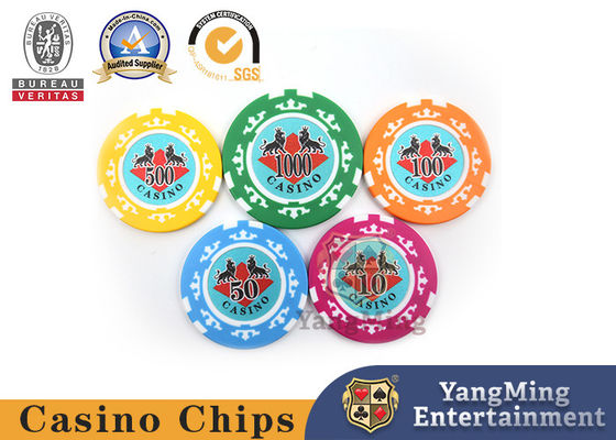 760PCS tùy chỉnh có thể in ABS Laser Poker Chips NFC Casino RFID Chips Set