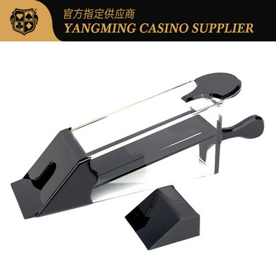 Baccarat Texas Casino Bàn 8 cặp của acrylic dày bàn cờ bạc đại lý với 3 màu sắc
