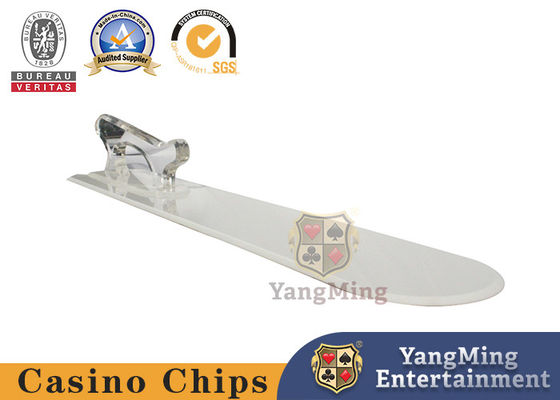 Đánh bạc Baccarat Texas Holdem Bàn Phụ kiện xì phé Thẻ nhựa ABS Xẻng trắng & đỏ bằng xẻng