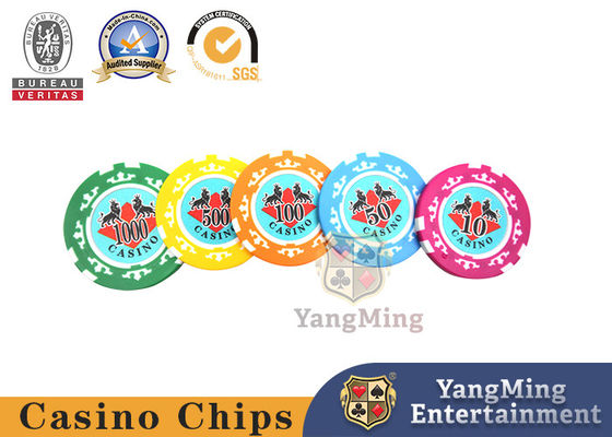 Sòng bạc Chip chuyên dụng, Bộ xì phé nhôm 12g - 760 chiếc