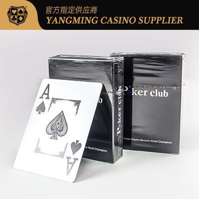 Texas Poker Thẻ chơi nhựa không thấm nước 100% Cuộc thi khách sạn sang trọng In lớn