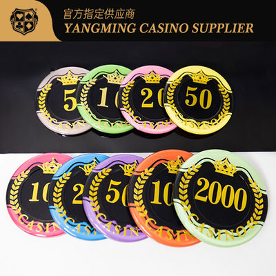 Nhà máy tùy chỉnh 14g Casinos lớp cát bề mặt tùy chỉnh chip poker RFID