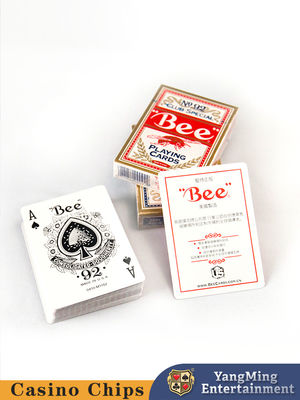 Bài Black Core Bee Poker Nhập Khẩu Từ Mỹ Hộp 310g Màu Xanh Đỏ