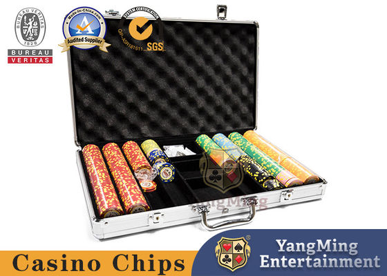 300-760 CÁI Nhôm Sòng bạc Poker Chip Vỏ nhôm Chipset Carrier Carrier Jetton Box