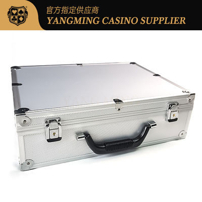 Casino Poker Aluminum Chip Case With Handle Poker Table Standard Dedicated Can Fix Round And Square Chips (Casino Poker) - Vỏ chip nhôm với tay cầm bàn poker tiêu chuẩn